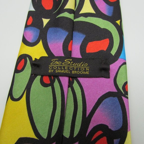 Samuel Broome The Studio Collection olive tie - Picture 5 of 7